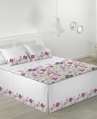Colcha Edredón JVR Greta rosa