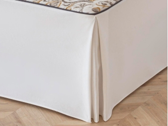 Cubrecamas sin Relleno con Faldón Logroño beige