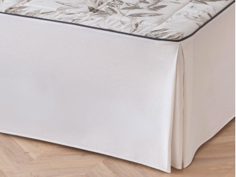 Colcha sin Acolchado con Volante Zamora beige