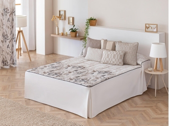 Colcha Edredón Confecciones Paula Aranjuez beige