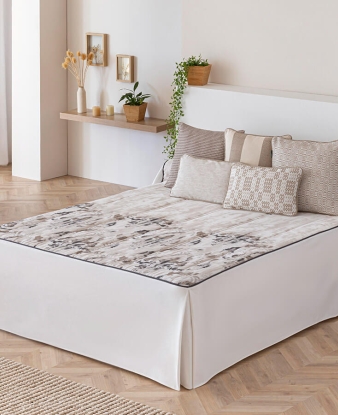 Colcha Edredón Confecciones Paula Aranjuez beige