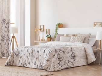 Colcha sin Relleno Confecciones Paula Aranjuez beige