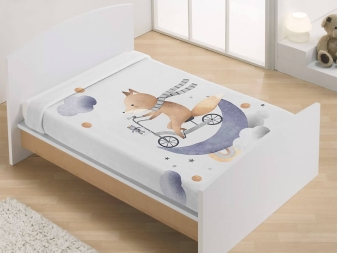 Manta para Minicuna y Cuna Zorro C12