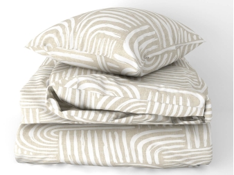 Juego Nórdico Dafne beige de Pierre Cardin a 2 caras