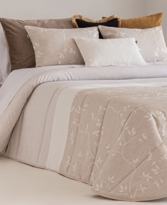 Edredón Jacquard Sandeco Cilantro + Cojines C02