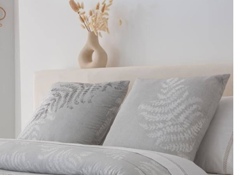 Funda de Cojín de 60x60 Bio gris JVR de algodón