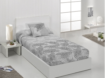 Edredón Ajustable Algodón JVR Bio gris