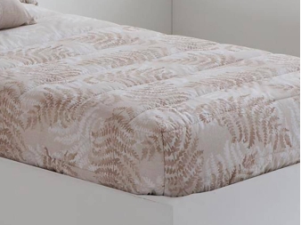 Edredón de Algodón con Esquinas Ajustables Bio beige