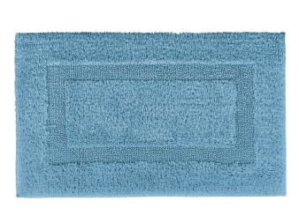 Alfombra Baño Reversible Graccioza Classic petróleo (petrol)