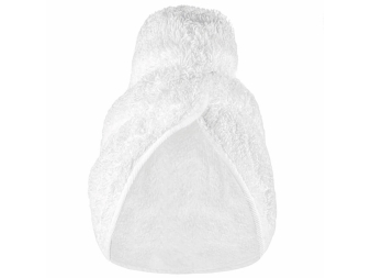 Toalla para Pelo de Algodón Egipcio blanca (white) de Graccioza