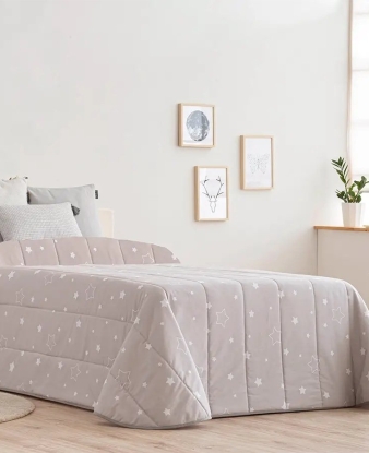 Colcha Invierno Confecciones Paula Noche beige