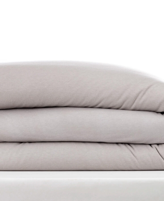 Funda Almohada Lisa Punto Basic Inarrugable piedra