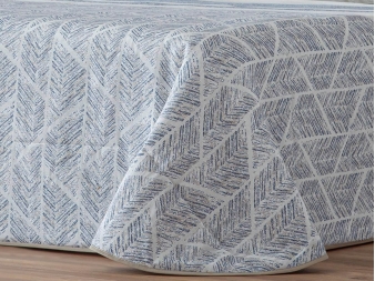 Edredón Térmico para invierno Béjar azul sherpa