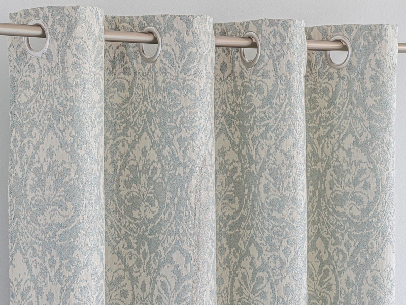 Cortina Jacquard Store Con Cinta De Ploo Para Bonitas Caídas, Color