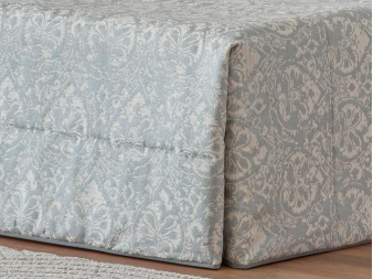 Edredón Comforter Lorca turquesa con diseño victoriano clásico