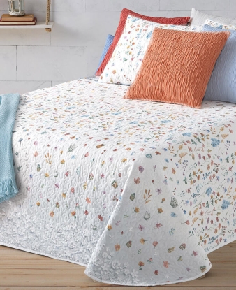 Colcha Reversible Manterol Groovy + F. Cojines