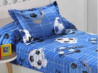 Cubrecamas Ajustable Fútbol Quick con Funda de Cojín