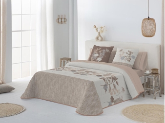 Colcha Boutí Algodón Ari JVR beige