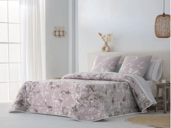 Edredón Invierno Algodón Chloe JVR rosa