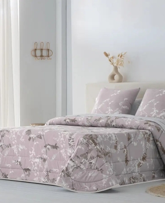 Edredón Invierno Algodón Chloe JVR rosa