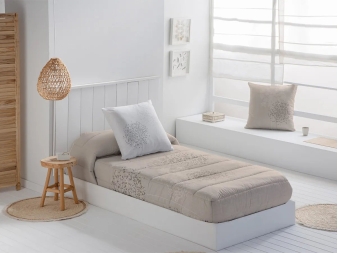 Edredón Ajustable Algodón Terra JVR beige