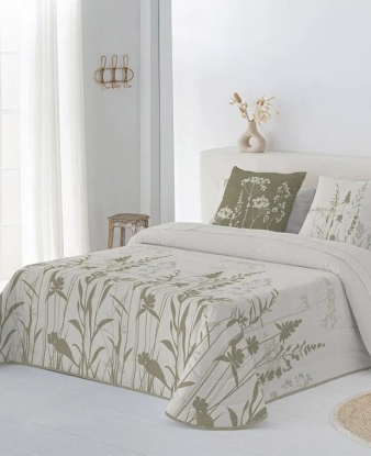 Colcha Boutí Algodón Anna JVR beige