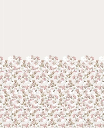 Tela por Metros Algodón Flora JVR rosa