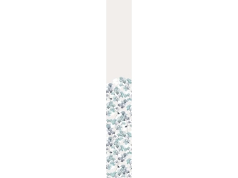 Tejido para Confeccionar Flora turquesa