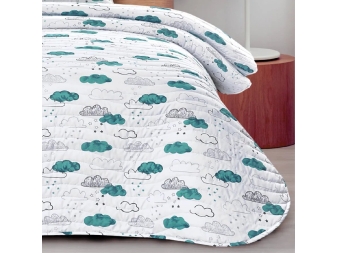 Colcha para primavera Nubes