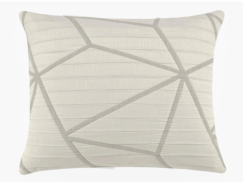 Funda Cojín Jacquard Line JVR beige