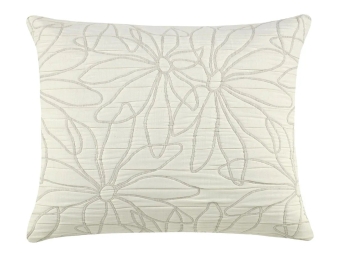 Funda Cojín Jacquard Nenúfar JVR beige