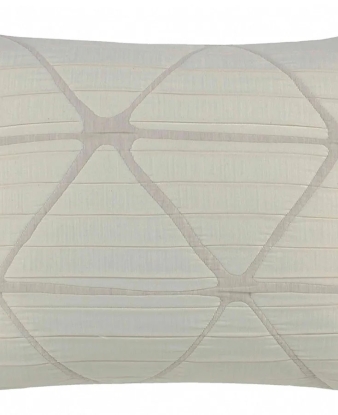 Funda Cojín Jacquard Nenúfar JVR beige