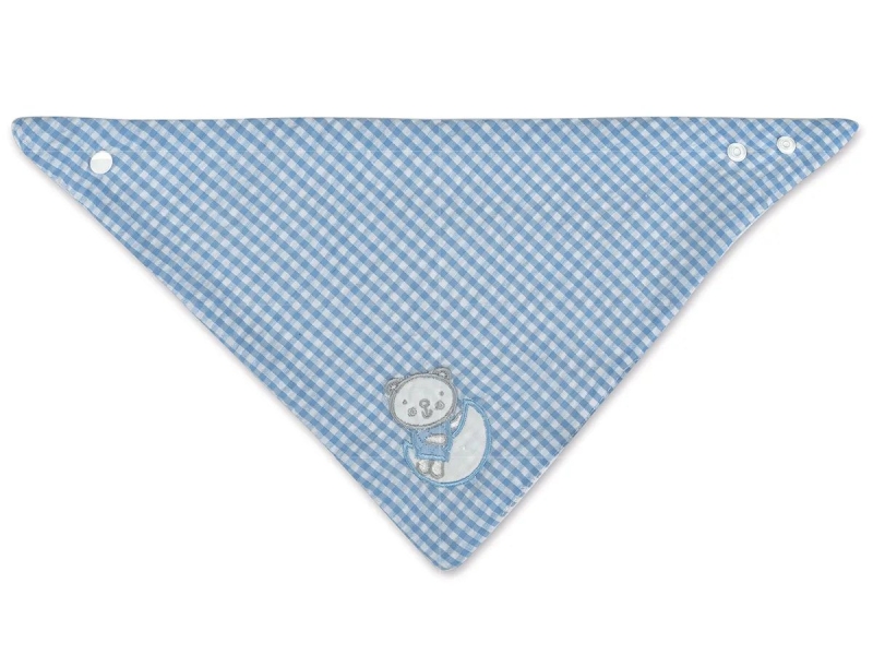 Bandana Bebé Impermeable Algodón Osito