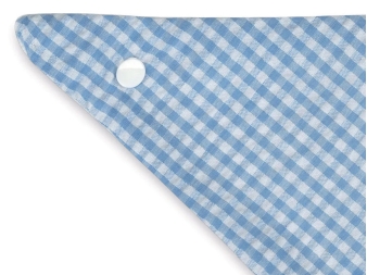 Bandana Ajustable Azul para bebés