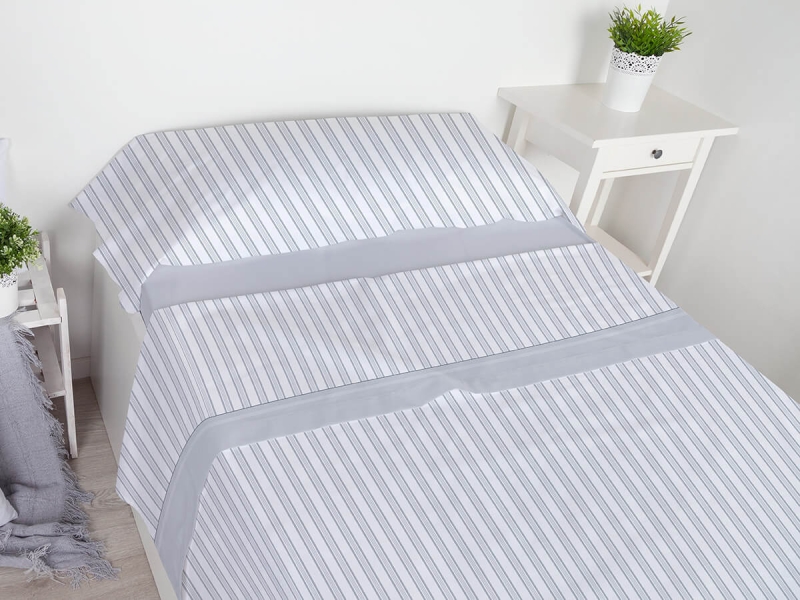 Sábanas Nuvola Stripes con Goma Perimetral