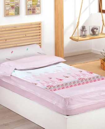 Saco Nórdico Tepee Rosa Nuvola + Relleno