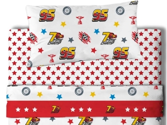 Sábanas Infantiles Cars Racing Disney