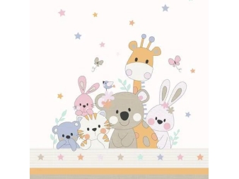 Panel de Tela Bunny con diseño infantil de JVR