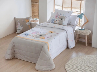 Colcha Boutí Infantil Bunny de JVR | 100% Algodón