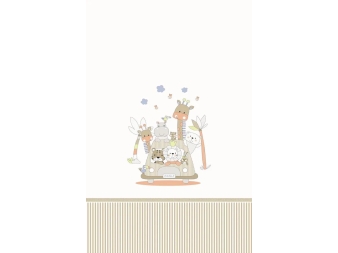 Diseño estampado del Edredón Ajustable Joyful de JVR
