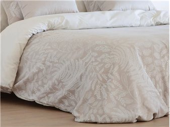 Juego Nórdico jacquard Tebas beige JVR