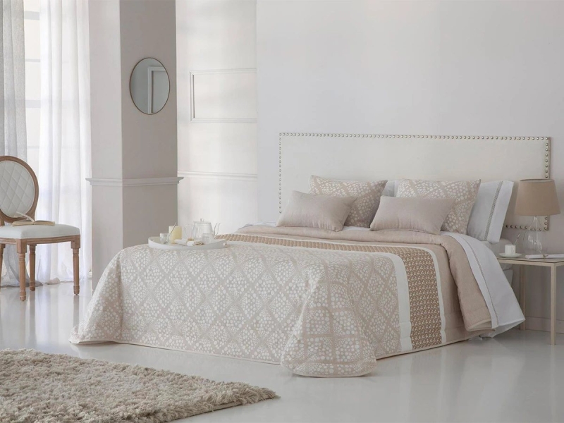 Colcha Boutí Corinto de JVR beige