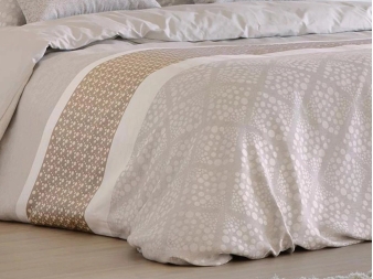 Juego Nórdico Completo Corinto beige jacquard