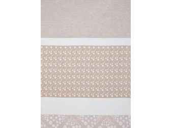 Diseño jacquard del Juego Nórdico Corinto beige