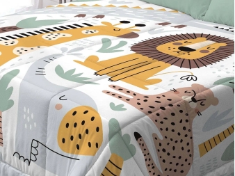 Conforter para Invierno Jungle para niñas y niños
