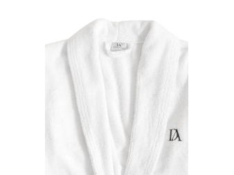 Albornoz Don Algodón Zero Twist Unisex blanco