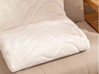 Manta para Cubrir Pie de Cama Sibila crema Don Algodón