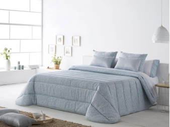 Edredón Nórdico Ferrara turquesa jacquard de JVR