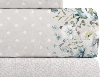 Detalle floral Sábanas Velvet 561 C07