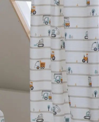 Metraje Infantil Truck 280 cm, tejido para cortinas y cojines